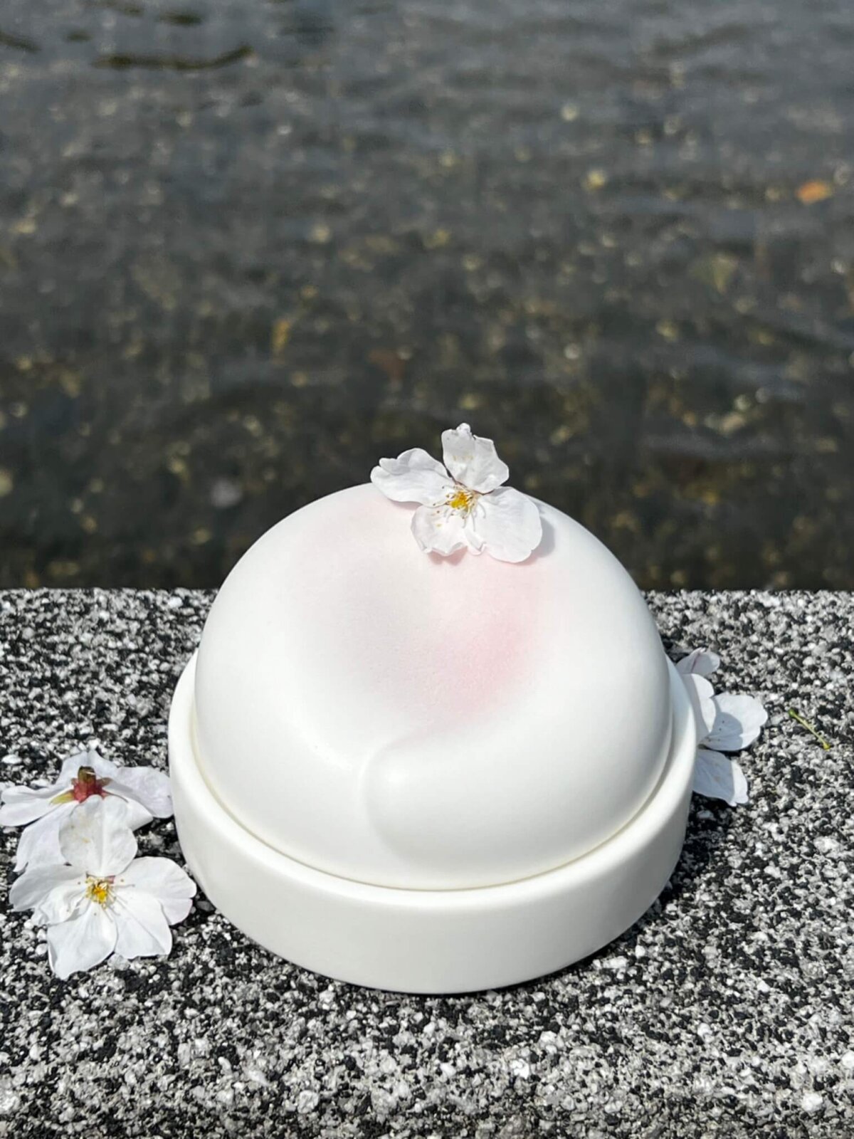 Ceramic Pet Urn - Cherry Blossoms