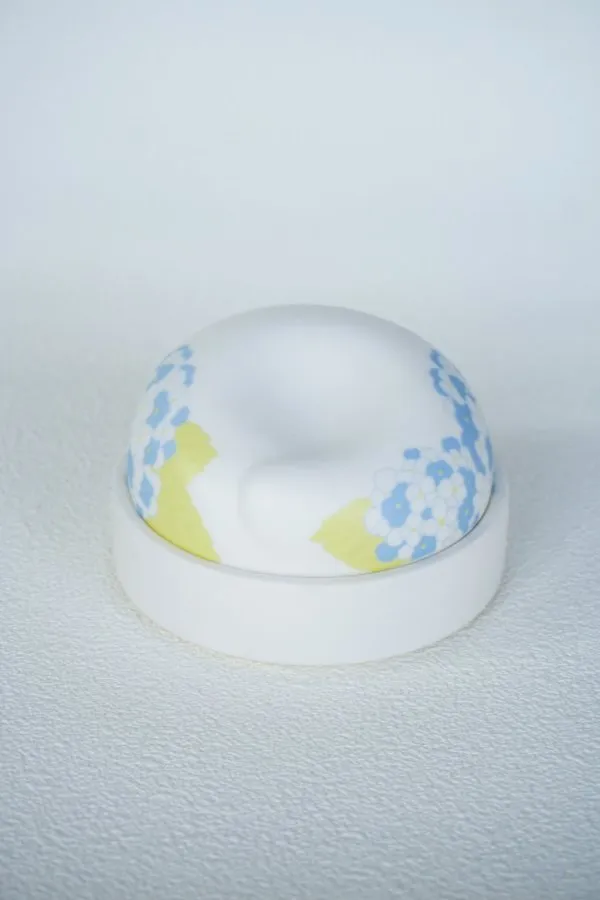 Ceramic Pet Urn - Hydrangea
