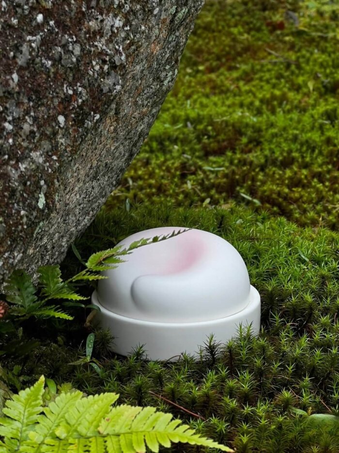 Ceramic Pet Urn - Cherry Blossoms