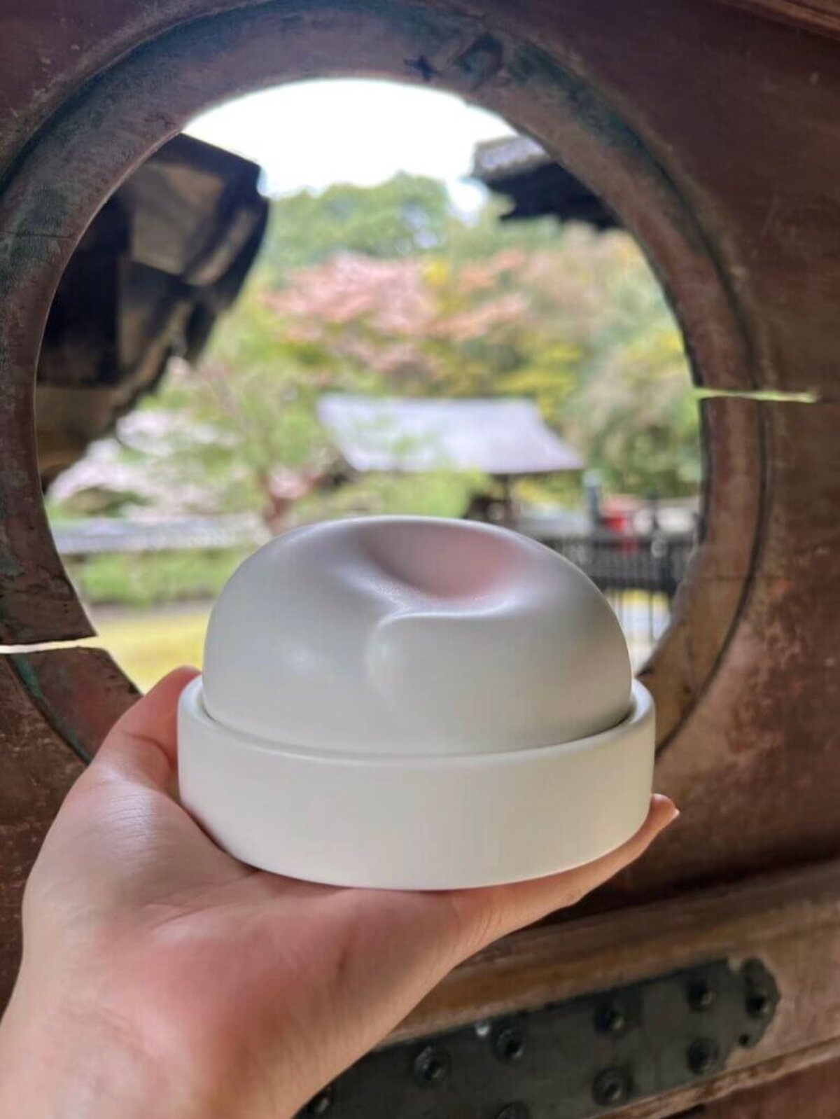 Ceramic Pet Urn - Cherry Blossoms