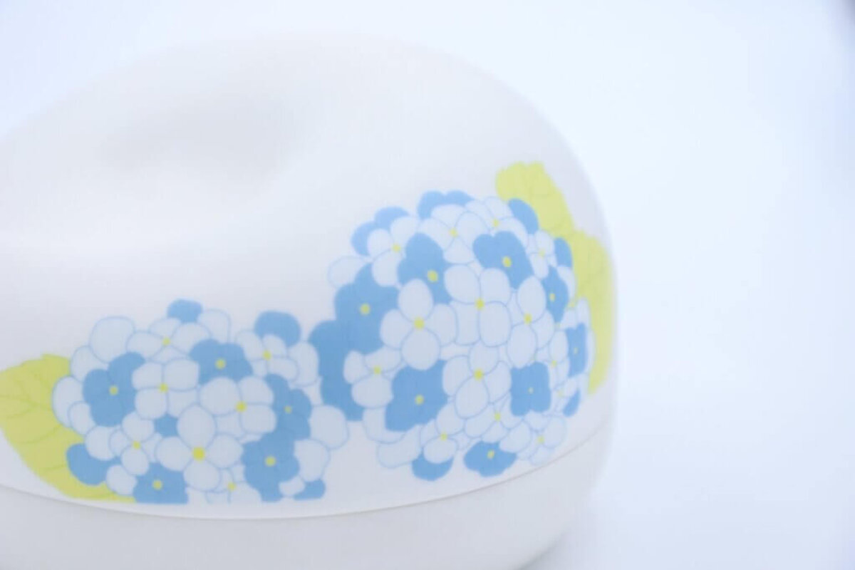 Ceramic Pet Urn - Hydrangea