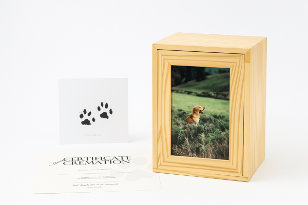 Gentle Waves pet aquamation packages with personalised keepsakes and urn options in Auckland.